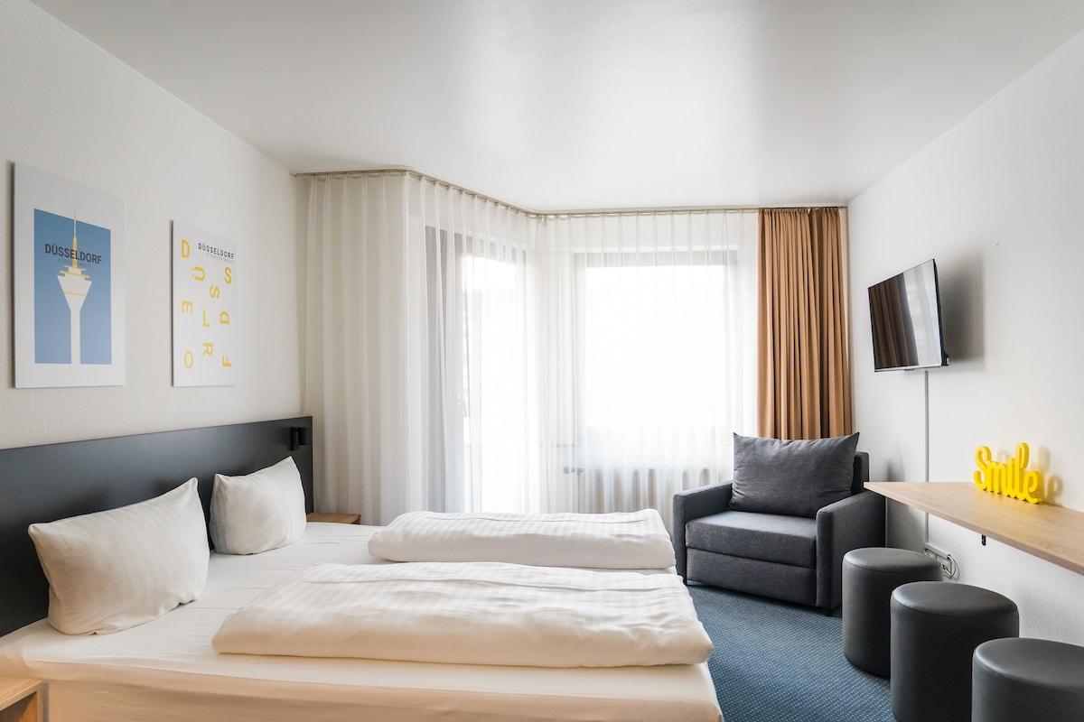 Hotel An Der Ko דיסלדורף מראה חיצוני תמונה